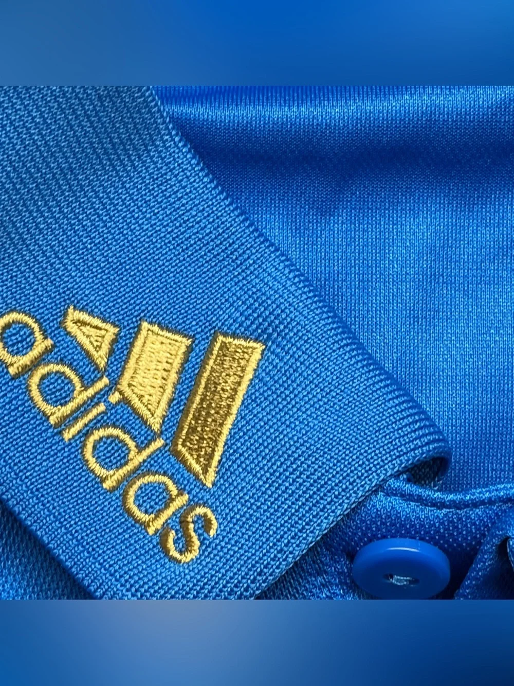 Vtg Adidas Philadelphia Union Soccer Polo Shirt Men’s Size Medium MLS Predator